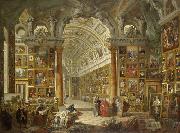 Interior of a Picture Gallery with the Collection of Cardinal Silvio Valenti Gonzaga